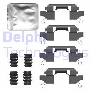 Delphi LX0761 Mounting kit brake pads LX0761