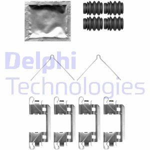 Delphi LX0762 Mounting kit brake pads LX0762