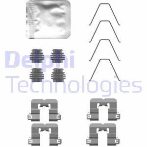 Delphi LX0763 Mounting kit brake pads LX0763