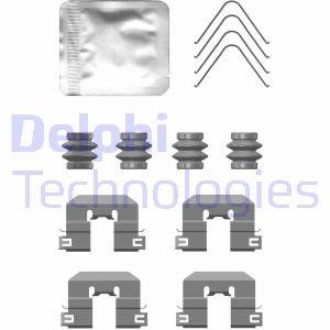 Delphi LX0764 Mounting kit brake pads LX0764