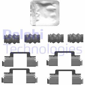 Delphi LX0769 Mounting kit brake pads LX0769