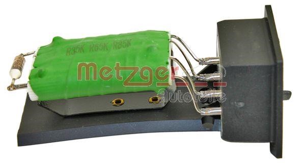Metzger 0917332 Resistor, interior blower 0917332