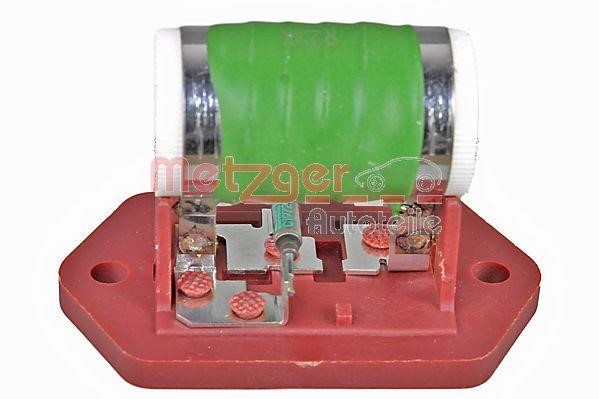 Metzger 0917358 Pre-resistor, electro motor radiator fan 0917358