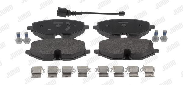 Jurid/Bendix 573904J Front disc brake pads, set 573904J