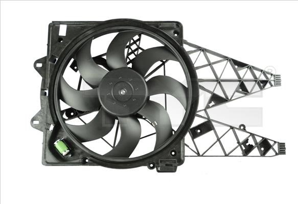 TYC 809-0037 Hub, engine cooling fan wheel 8090037