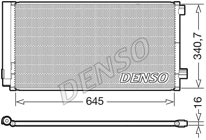 DENSO DCN06020 Cooler Module DCN06020