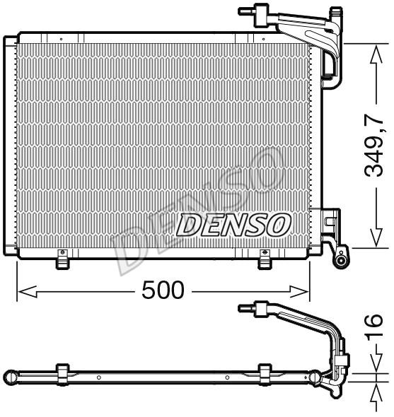 DENSO DCN10055 Cooler Module DCN10055