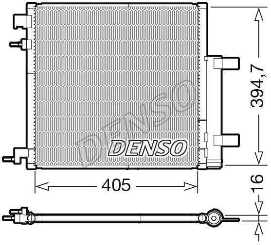 DENSO DCN15006 Cooler Module DCN15006