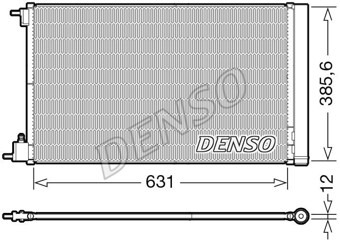 DENSO DCN20039 Cooler Module DCN20039