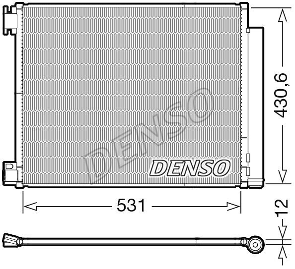 DENSO DCN23039 Cooler Module DCN23039