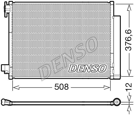 DENSO DCN23052 Cooler Module DCN23052