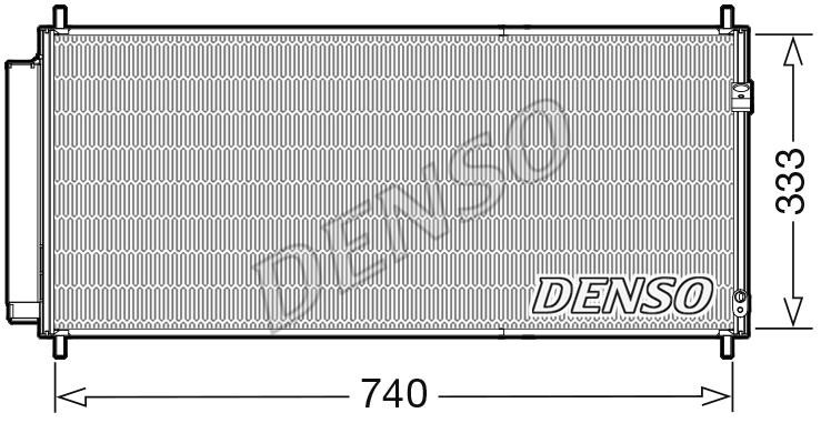DENSO DCN40030 Cooler Module DCN40030
