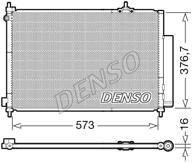 DENSO DCN40031 Cooler Module DCN40031