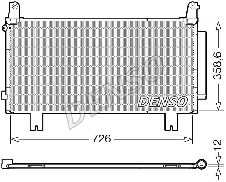 DENSO DCN40032 Cooler Module DCN40032