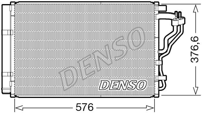 DENSO DCN43008 Cooler Module DCN43008