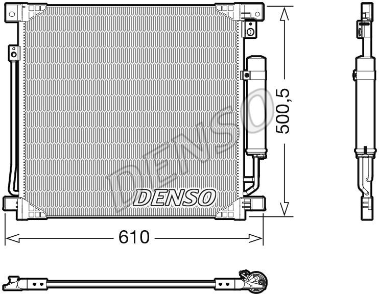 DENSO DCN45013 Cooler Module DCN45013