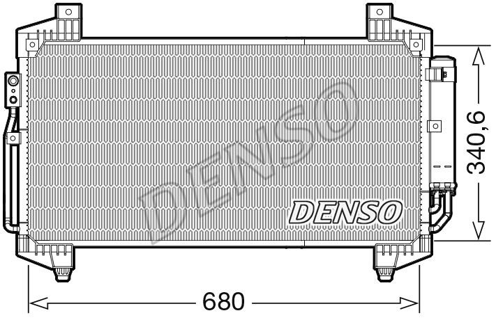 DENSO DCN45014 Cooler Module DCN45014