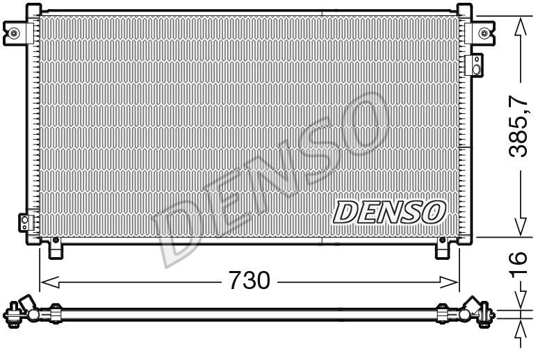 DENSO DCN46033 Cooler Module DCN46033
