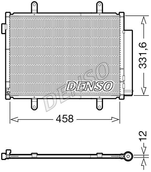 DENSO DCN47011 Cooler Module DCN47011