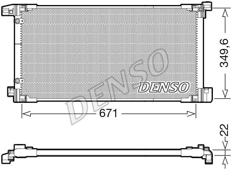 DENSO DCN50114 Cooler Module DCN50114