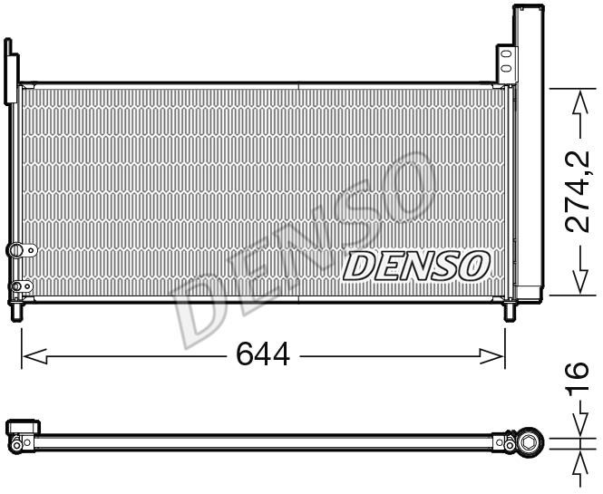 DENSO DCN50116 Cooler Module DCN50116