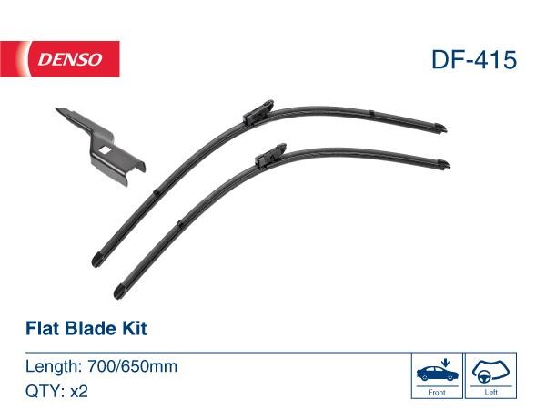Bosch Aerotwin Frameless Wiper Blades Kit 700&#x2F;650 DENSO DF-415