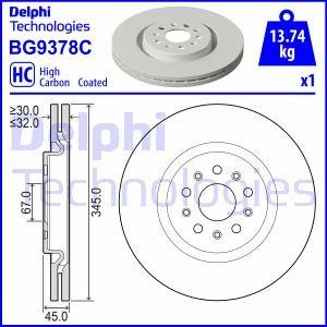 BG9378C Delphi Brake disc
