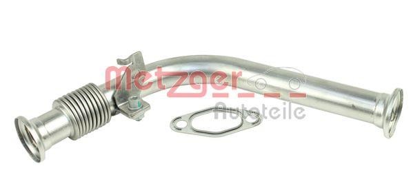 Metzger 0892654 Pipe, EGR valve 0892654
