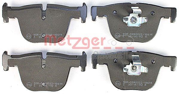 Metzger 1170816 Brake Pad Set, disc brake 1170816