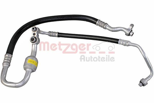 Metzger 2360115 High-/Low Pressure Line, air conditioning 2360115