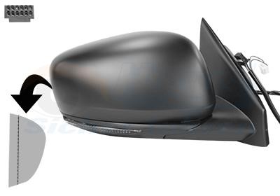 Door mirror Renault Kadjar: 4424818 Van Wezel Outside Mirror