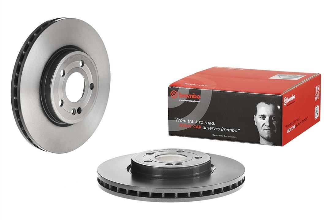 Brembo 09.E022.11 Front vented brake disc 09E02211 09E02211 Brembo Front vented brake disc