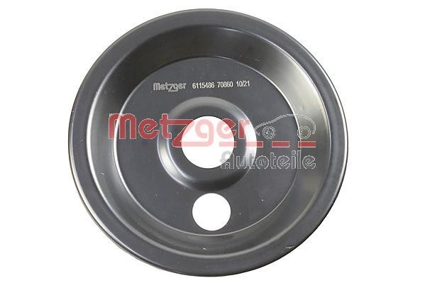 Brake dust shield Smart: 6115486 Metzger Brake dust shield