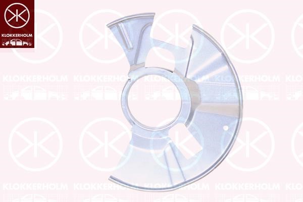 Brake dust shield Mazda 2: 3421377 Klokkerholm Brake dust shield