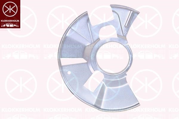 Brake dust shield Mazda 2: 3421378 Klokkerholm Brake dust shield