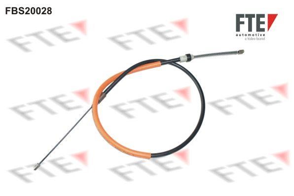 FTE FBS20028 Parking brake cable left FBS20028