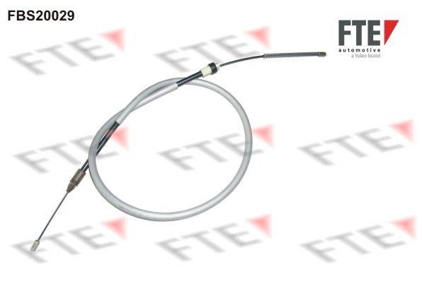FTE FBS20029 Parking brake cable, right FBS20029