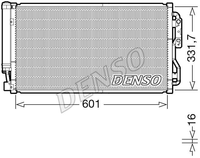 DENSO DCN05105 Cooler Module DCN05105