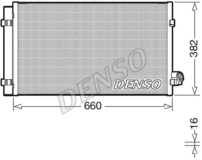 DENSO DCN05107 Cooler Module DCN05107