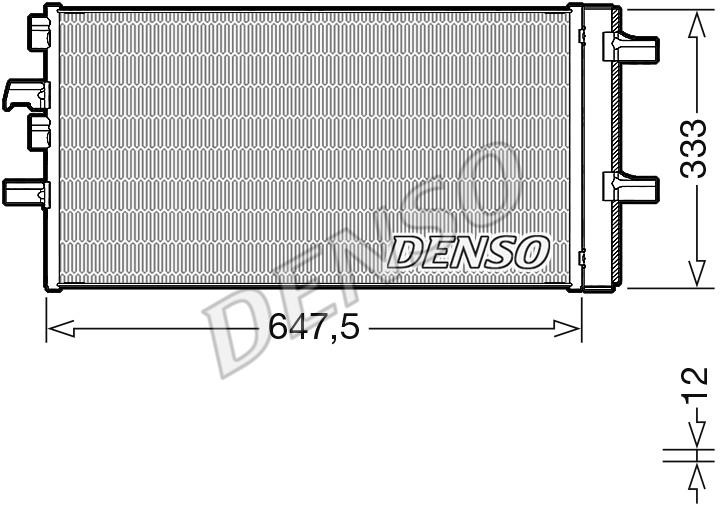 DENSO DCN05108 Cooler Module DCN05108