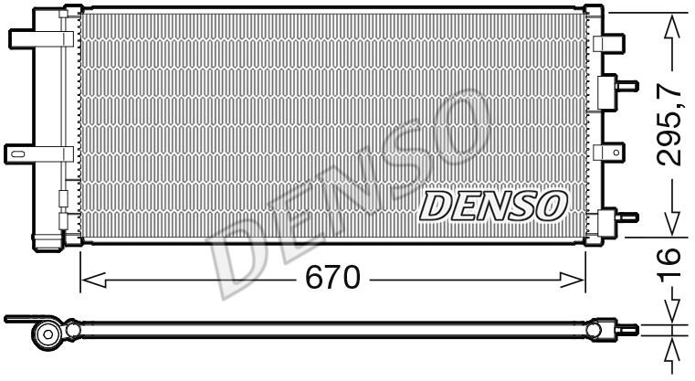 DENSO DCN10053 Cooler Module DCN10053