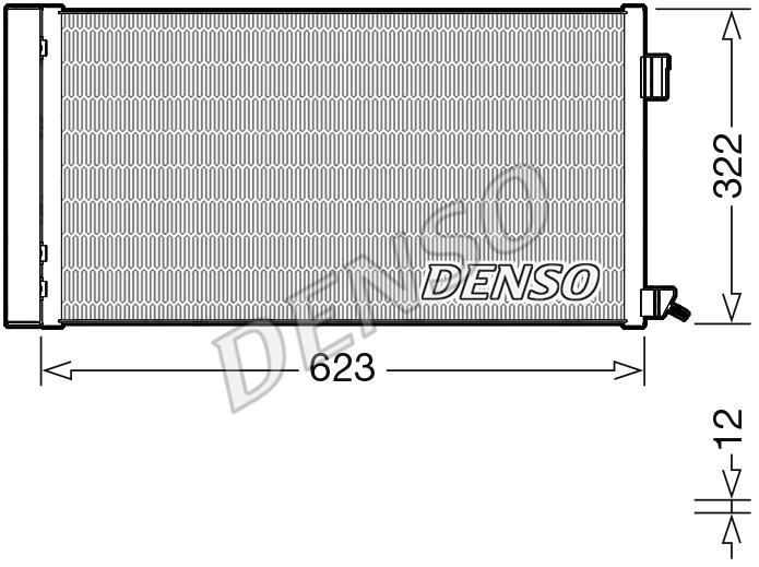 DENSO DCN11010 Cooler Module DCN11010