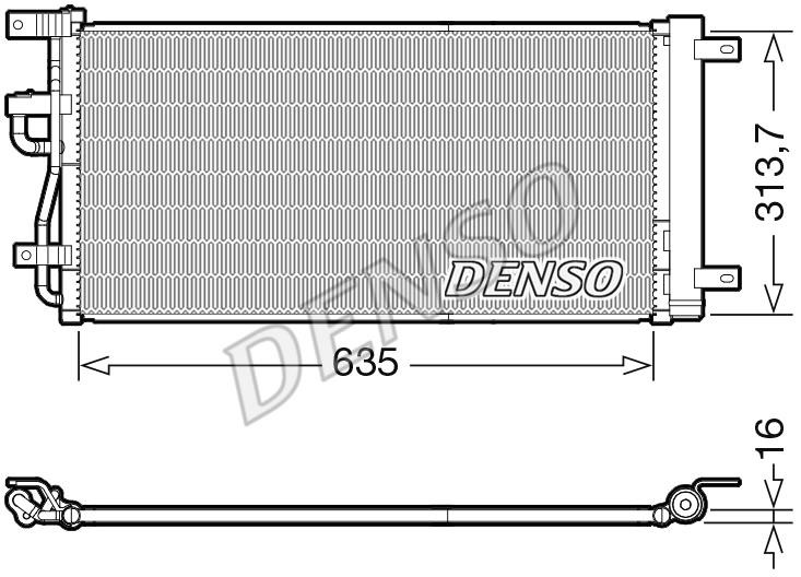 DENSO DCN15007 Cooler Module DCN15007