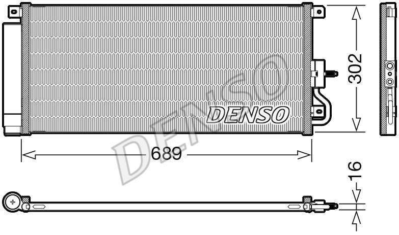 DENSO DCN20048 Cooler Module DCN20048