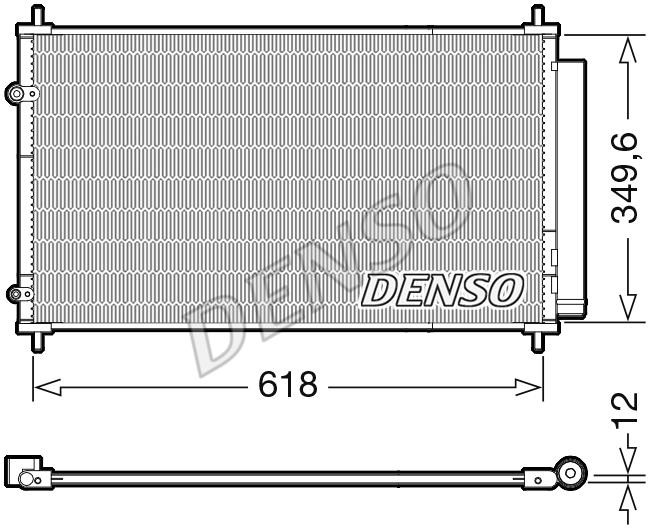 DENSO DCN50117 Cooler Module DCN50117