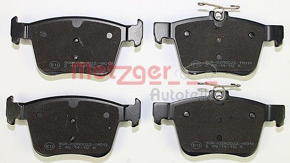 Metzger 1170829 Brake Pad Set, disc brake 1170829