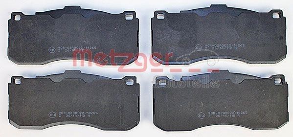 Metzger 1170830 Brake Pad Set, disc brake 1170830