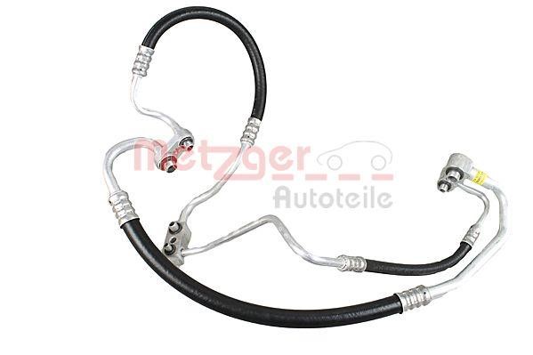 Metzger 2360110 High-/Low Pressure Line, air conditioning 2360110