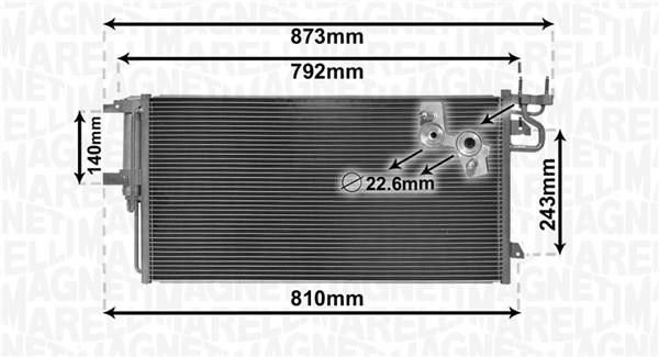 350203868000 Magneti marelli AC Condenser