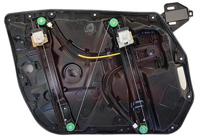 Window winder mechanism Mercedes E-Class: 2932262 Van Wezel Window Regulator
